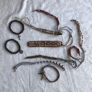 Lot of mens bracelets